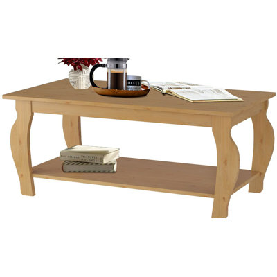 Alexio Solid Wood Four Leg Coffee Table