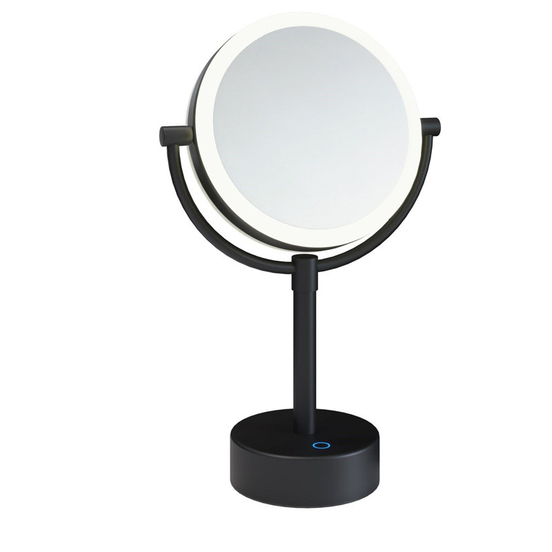 Davaria Concave Mirror, Black