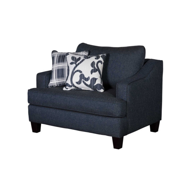 Chaise Truth Or Darenavy 1/2, Bleu