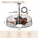 Selva 23" Outdoor Smart Black Caged Ceiling Fan with Light and Remote