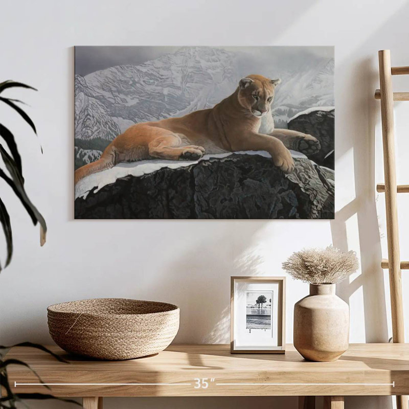 Brampt Alpine Hunter, 16" H x 24" W