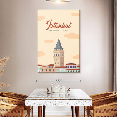 Nicci visite la tour de Galata à Istanbul