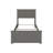 Graham Solid Wood Foundation Bed with Matching Footboard-1715052073-1715052080