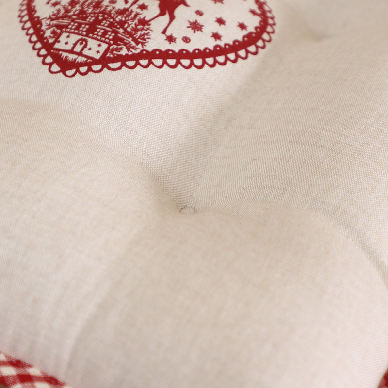 Stag with Ties Chair Pad Cushion