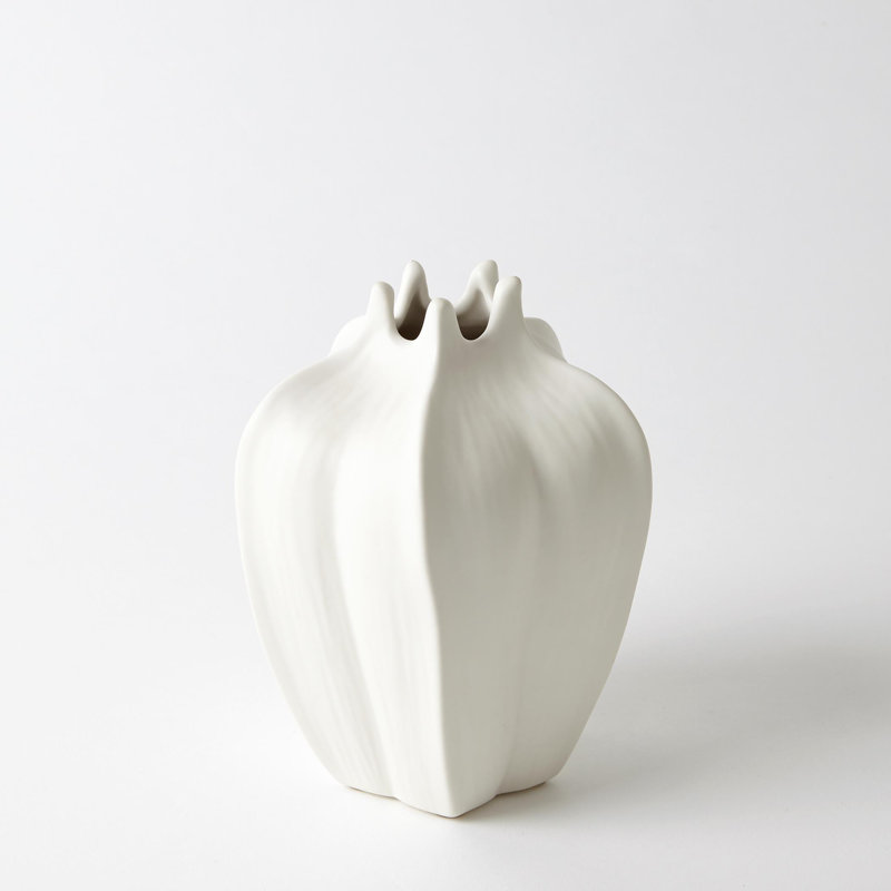 Star Fruit Vase, 7" H x 5" W x 5" D