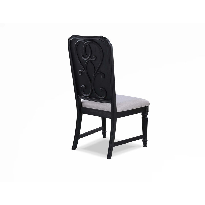 Magnifique chaise de salle à manger traditionnelle