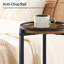 Petite table d'appoint ronde, grande table basse pour canapé-lit