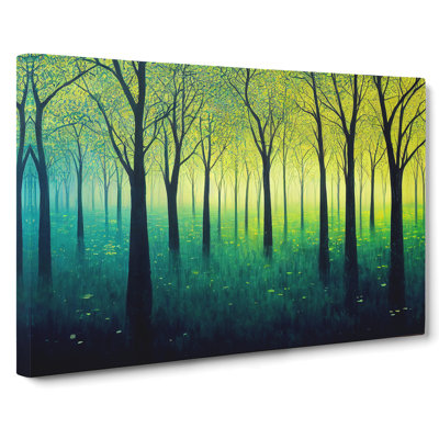 Spring Forest Painted Vol.3 - Wrapped Canvas