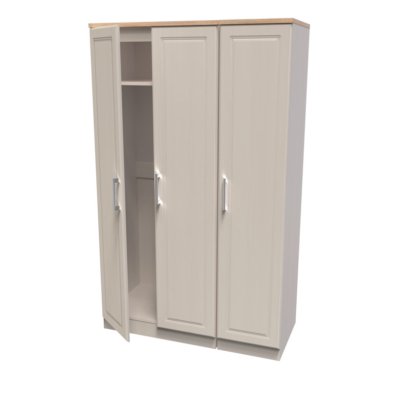 Aalysia Manufactured Wood Wardrobe, Kashmir Ash/Modern Oak