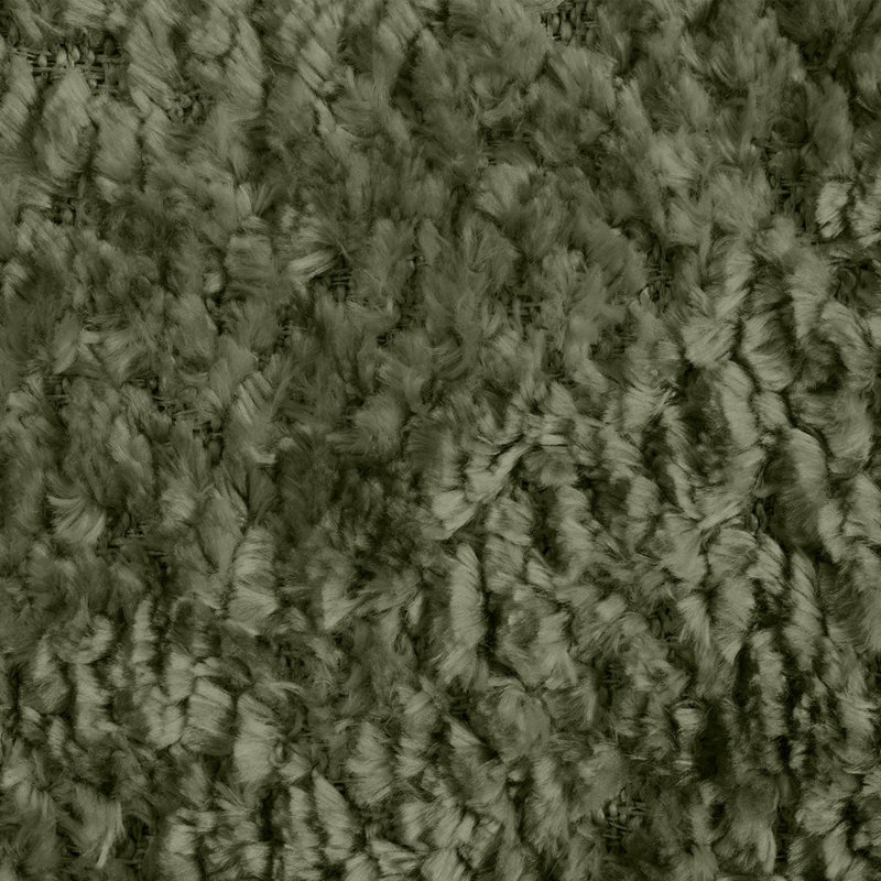 Canapé désossé avec 2 coussins, plancher rembourré, Green Boucle