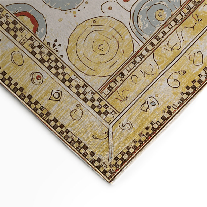 Tapis intérieur et extérieur Jazzy Beam, Rectangle 1 pi 6 po x 2 pi 6 po