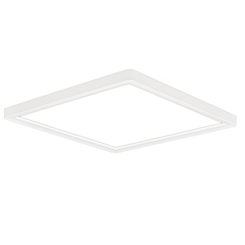 Crescentino LED Flush Mount, 3cm H x 24cm W x 24cm D