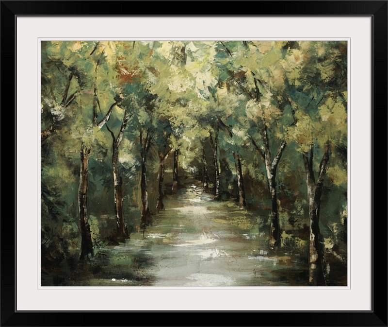 Modern & Contemporary, Black Framed, 24" H x 28" W x 1" D