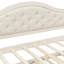 Lit de jour simple avec lit gigogne et rangement, canapé-lit en bois avec dossier capitonné pour le salon et la chambre d'amis-665647475
