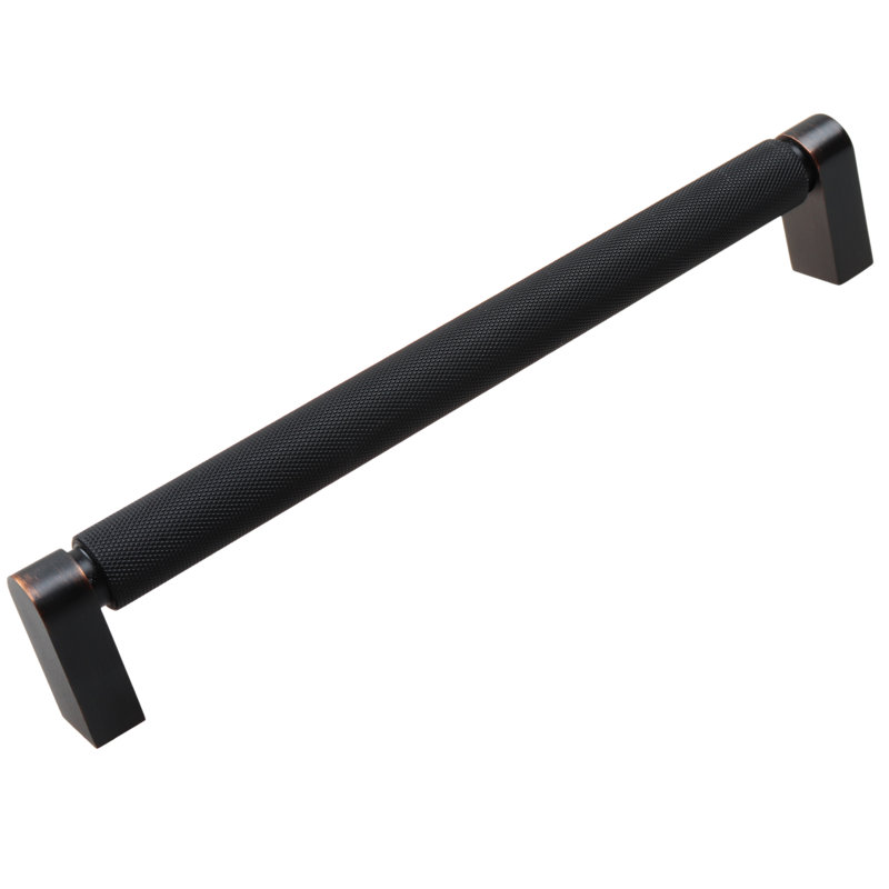 Poignée barre Kapri Collection, Bronze frotté à l'huile, 5.06"