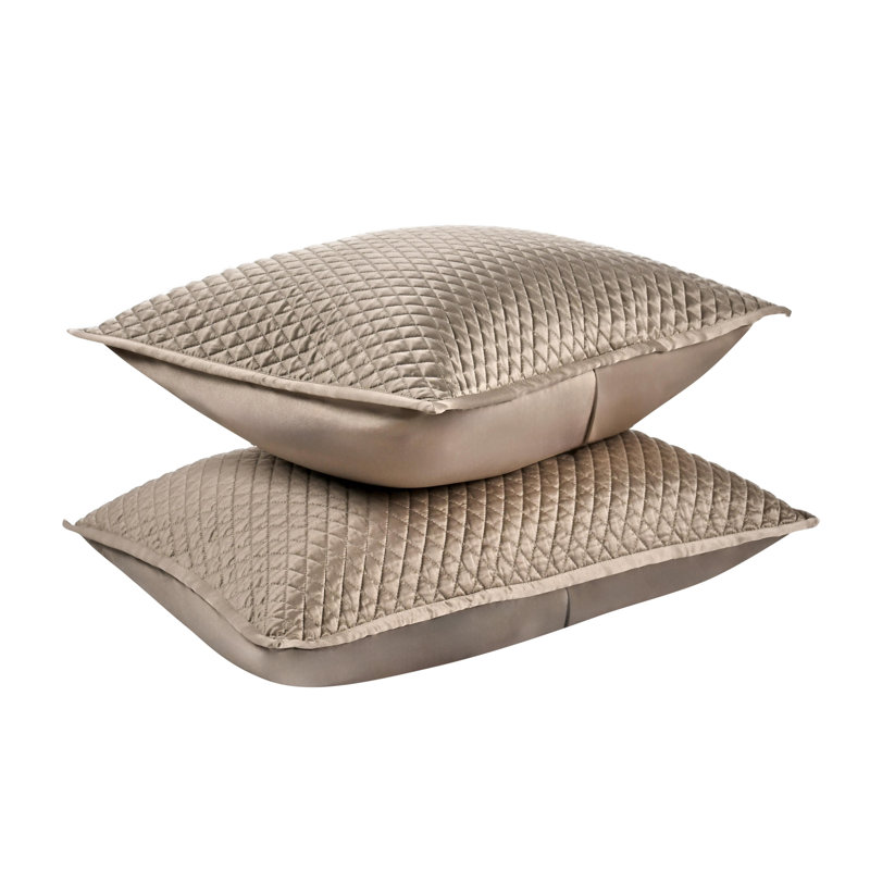 Winthrop Sateen Sham, Standard, Natural