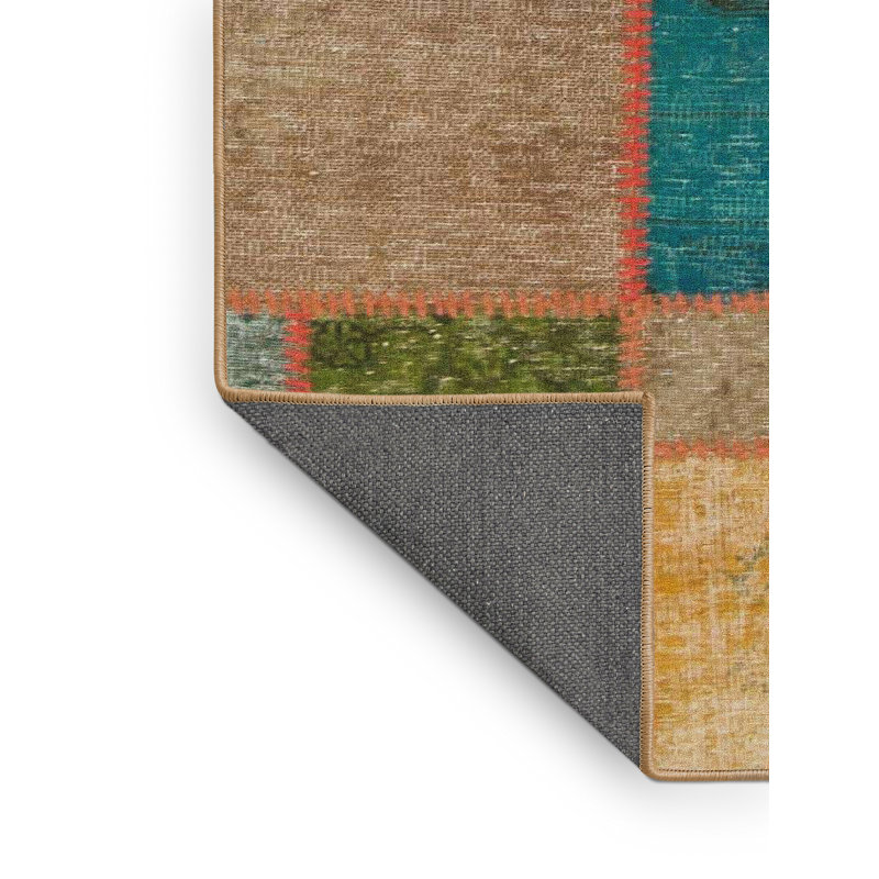 Abstract Indoor Rug, Rectangle 5' x 7'