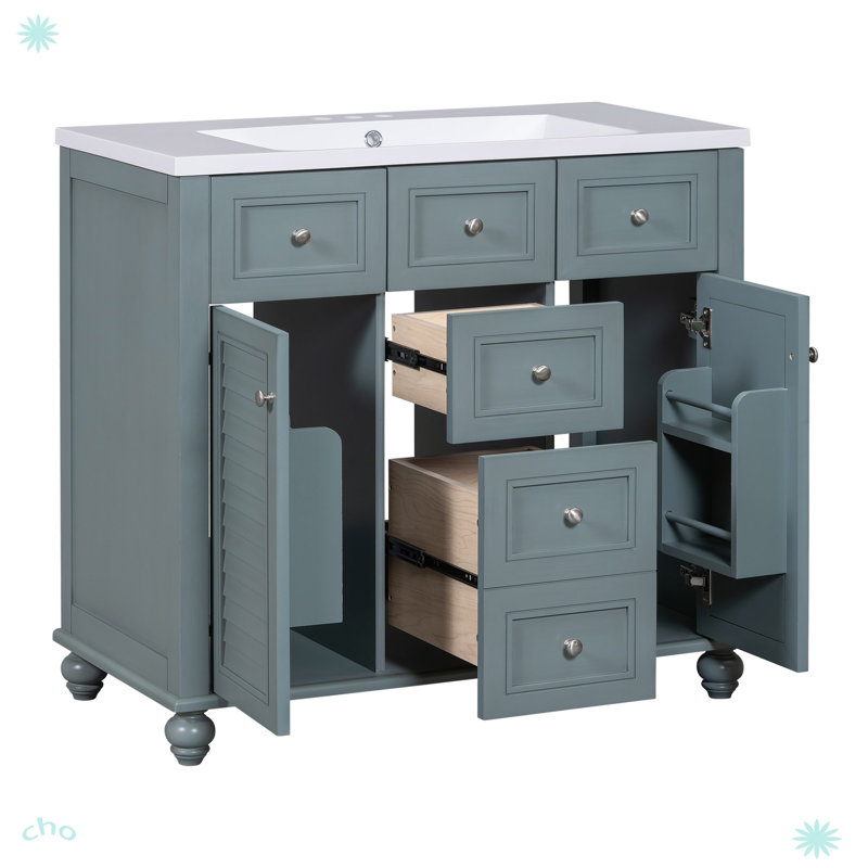 Ensemble de meuble-lavabo 36 po avec lavabo