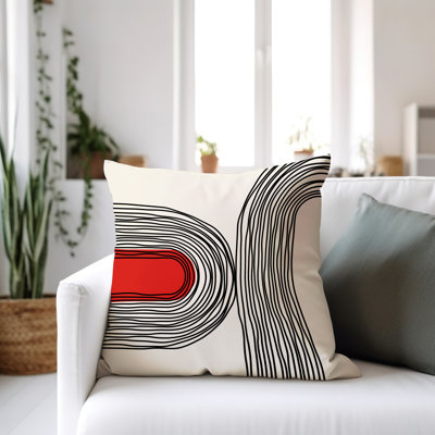 Coussin décoratif réversible intérieur / extérieur Cassie