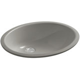Caxton® Ceramic Oval Undermount Bathroom Sink