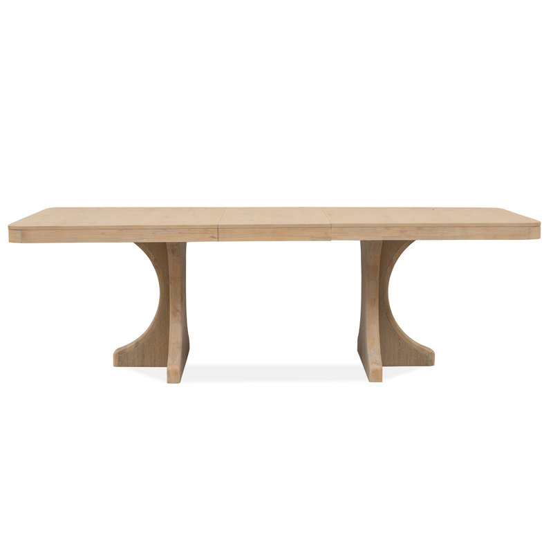 Table de salle à manger à tréteaux extensible Wilkinson