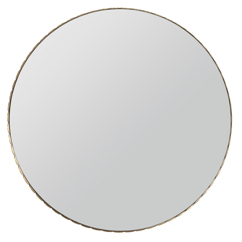 Jules Round Metal Mirror