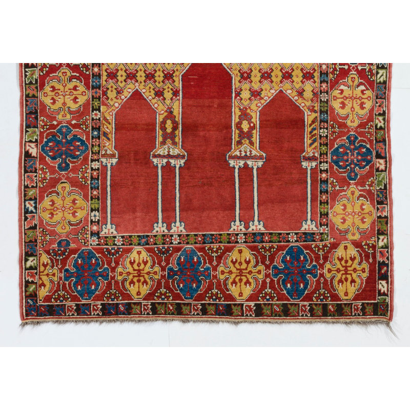 Reproduction du tapis Bistrita à six colonnes Transylvanian