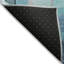 Tapis bleu sarcelle lavable à la machine intérieur / extérieur Xhevrie-1250262547