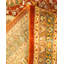 Tapis orange / brun / beige noué à la main de conception unique 8 pi 1 po x 13 pi 10 po Hayner