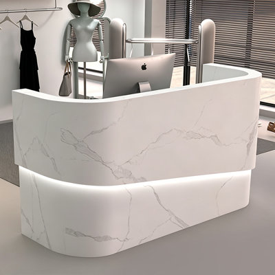 Bureau de réception rectangulaire Modern