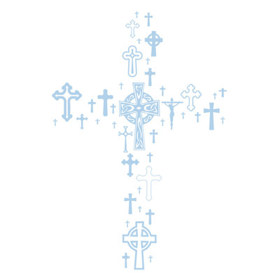 Religious & Spiritual Non-Wall Damaging Wall Decal