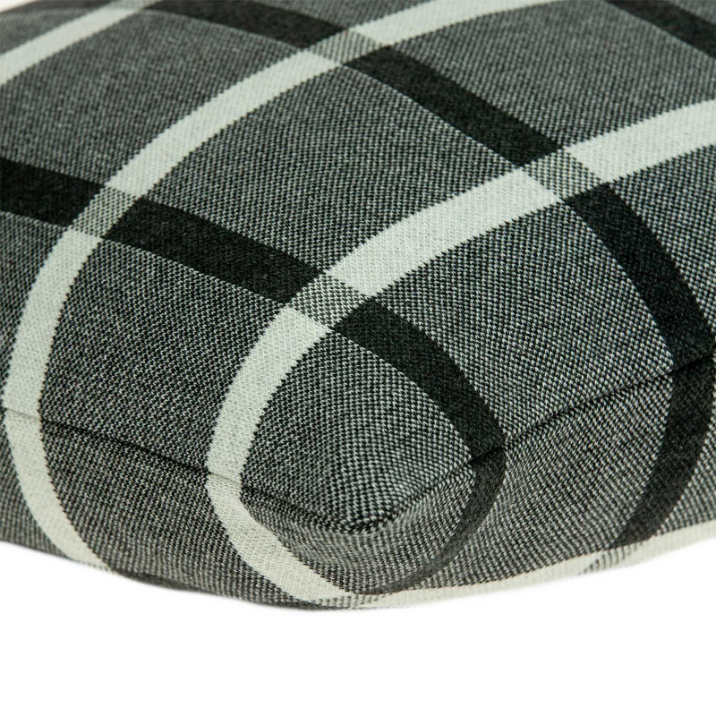 Berrian Plaid Cotton Reversible Pillow Cover, Poly
