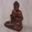 Novica Buddha With Vitarka Mudra Wood Sculpture