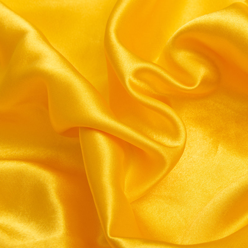 Taies d'oreiller en satin , Très grand, Jaune