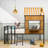 Mcenroe Twin Size Metal House Loft Bed-1219424526