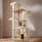 5 Tiers Cat Tree with Condons,Perch,Scratching Posts