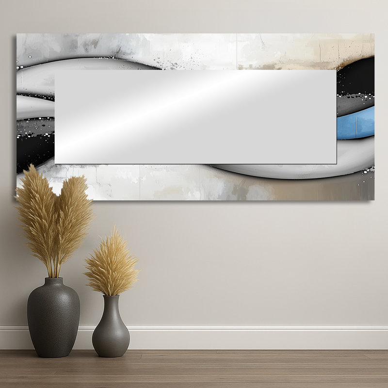 Ensemble de voyage Julia - «Journey Of Fractal Ink II» - Fractals Mirror, 28 po x 60 po