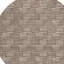Tapis d'intérieur rond 8 po