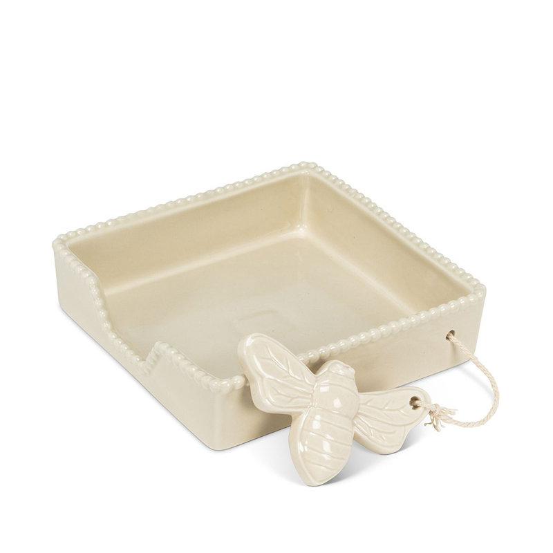 Porte-serviette Bee Cocktail, H 5,5 po x l 5,5 po x P 2 po