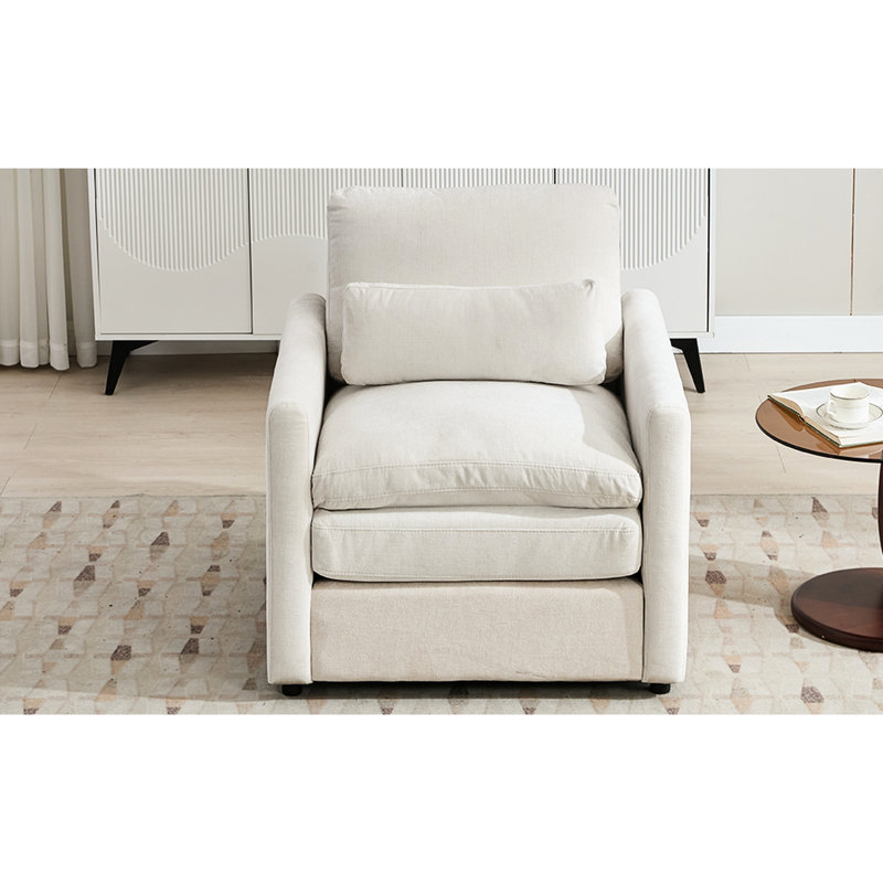 Fauteuil rembourré confortable 31,9 po