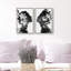 Nocturne Bloom Set Floral & Botanical Canvas Print by Oliver Gal, Black Frame, 10 x 15-287605648-287605654