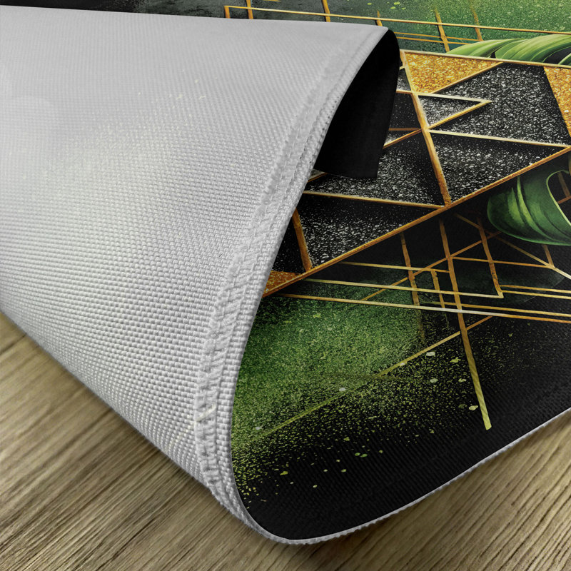 Ensemble de 4 napperons Ambesonne Monstera