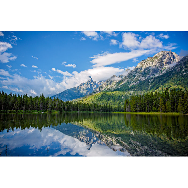 String Lake - Wrapped Canvas Print, 30cm H x 46cm W x 3.8cm D