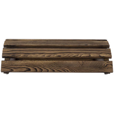 Burnt Wood Ergonomic Under-Desk Footrest – MyGift