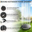 Outdoor Wood Fountain