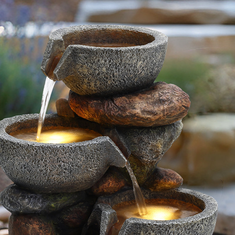 Outdoor Weather Resistant Floor Fountain
