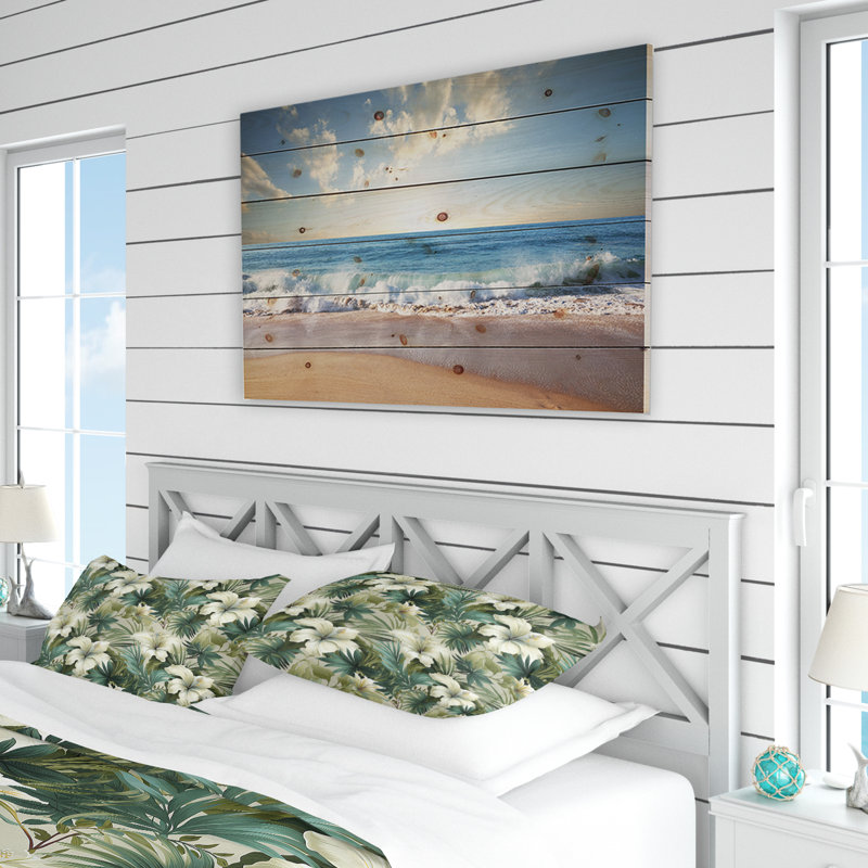Literie discrète à motif tropical Tropics II, Housse de couette pour grand lit et 2 taies décor