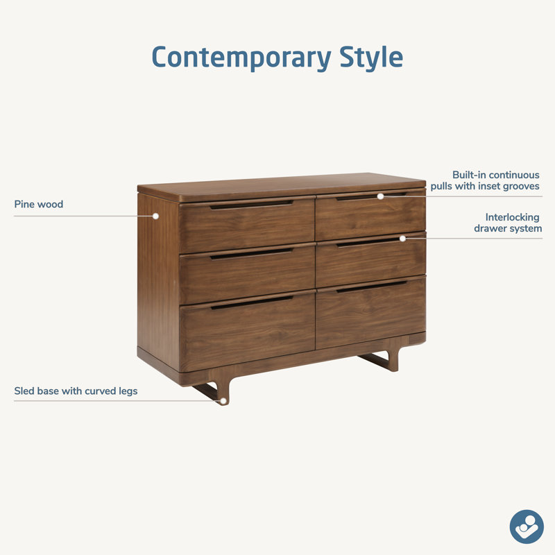 Maxi Cosi Embraced Forms 6-Drawer Dresser