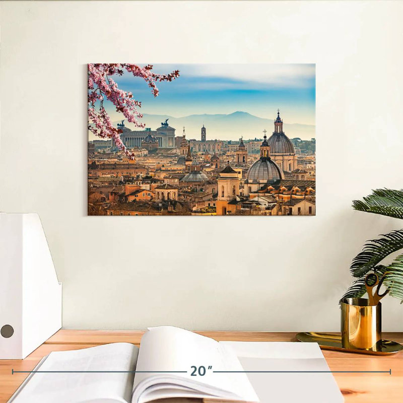 Ravi Rome, 8" H x 12" W