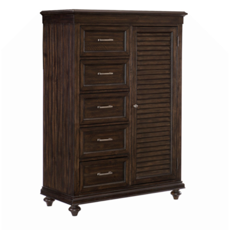 Commode pour homme 5 tiroirs Saravia